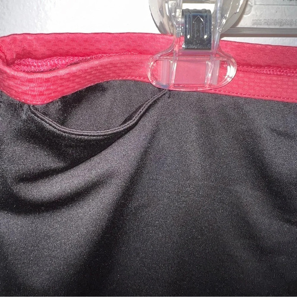 Izod Cool Fit, S, Black/White/Cora, Golf,Tennis Skort, media pocket,logo,stretch - Picture 6 of 9